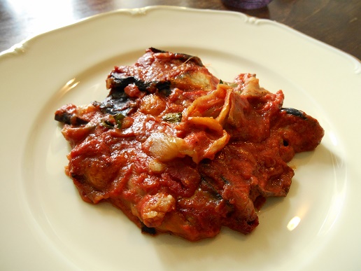 イタリア家庭料理の定番 ナスのパルミジャーナ Salute A Tavola