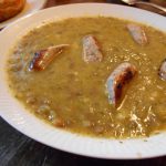 ズッキーニとレンズ豆のスープ　